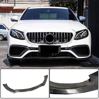Labbro anteriore Lip V1 per E63 AMG 2016-2019 Carbonio foto 1