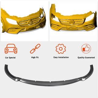 Labbro Anteriore V2 per AMG-Line / E43 AMG 2016-2019, Carbonio foto 2