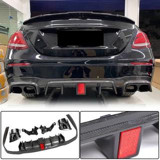 Diffusore posteriore con terminali V2 (per AMG/AMG-Line 2016-2019, Carbonio) foto 2