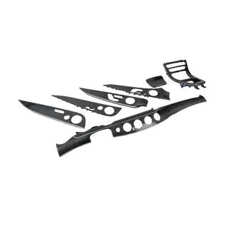 Rivestimenti cruscotto (Carbonio) Mercedes E-class W213 2016-2023 foto 3