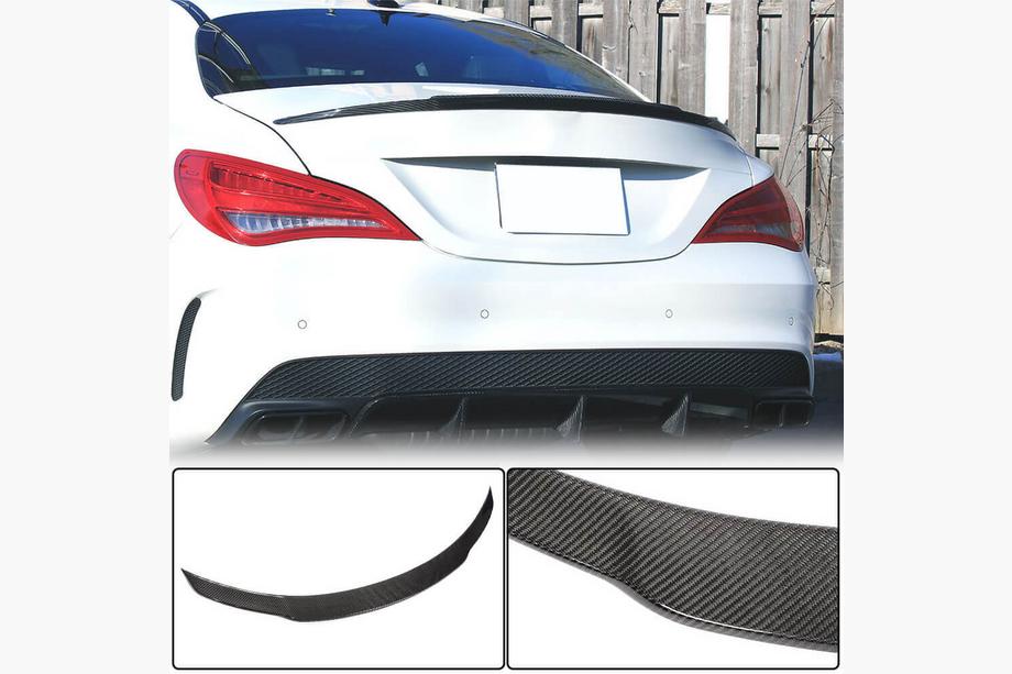 Mercedes CLA C117 2013-2019 Spoiler V5 (SD, Carbonio) Image