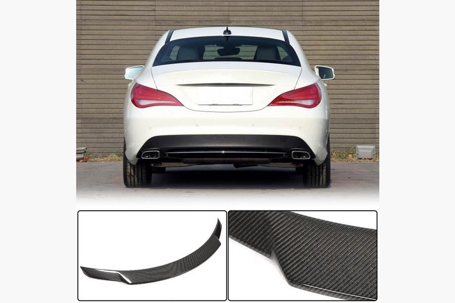 Mercedes CLA C117 2013-2019 Spoiler V7 (SD, Carbonio) Image