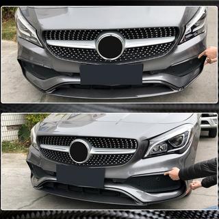 Labbro anteriore paraurti (per AMG-Line SD 2017-2019, Carbonio) foto 4
