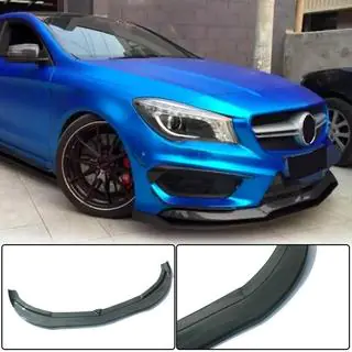 Labbro Anteriore paraurti Lip (per CLA45 AMG SD 2013-2015, Carbonio) foto 1