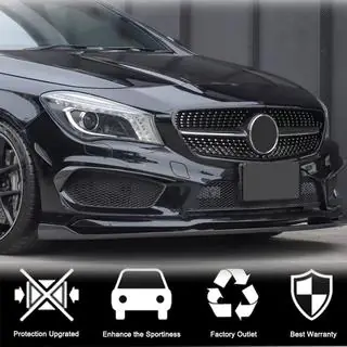 Labbro Anteriore paraurti Lip (per CLA45 AMG SD 2013-2015, Carbonio) foto 2