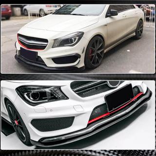 Labbro Anteriore paraurti Lip (per CLA45 AMG SD 2013-2015, Carbonio) foto 3