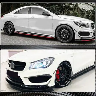 Estensioni Paraurti Anteriore in Carbonio per CLA45 AMG SD 2013-2016 foto 3