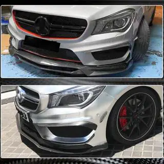 Estensioni Paraurti Anteriore in Carbonio per CLA45 AMG SD 2013-2016 foto 4