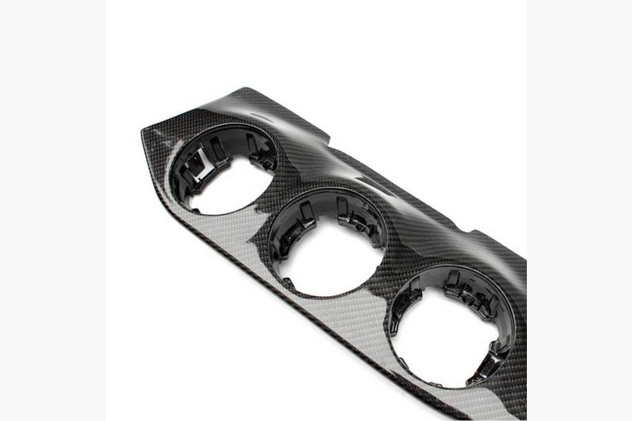 Mercedes CLA C117 2013-2019 Cover console centrale (2013-2016, Carbonio) Foto 2