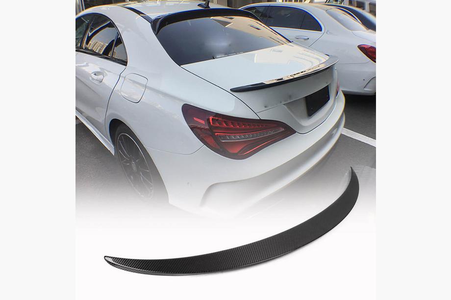 Mercedes CLA C117 2013-2019 Spoiler V10 (SD, Carbonio) Image
