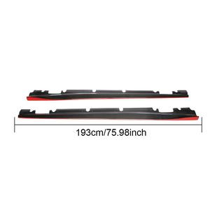 Minigonne Laterali V1 (per HB, Carbonio) Mercedes CLA C117 2013-2019 foto 1
