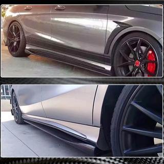 Minigonne Laterali V1 (per HB, Carbonio) Mercedes CLA C117 2013-2019 foto 4