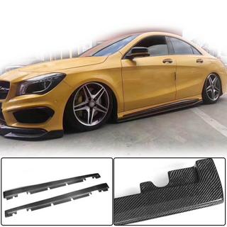 Minigonne Laterali V3 (per HB, Carbonio) Mercedes CLA C117 2013-2019 foto 1
