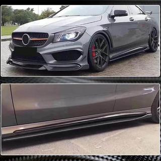 Minigonne Laterali V3 (per HB, Carbonio) Mercedes CLA C117 2013-2019 foto 4