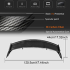 Mercedes A-class W176 2012-2018 Spoiler V1 (per HB, Carbonio) foto 5