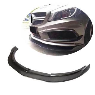 Labbro Anteriore V1 per AMG-Line / A45 AMG HB 2013-2015, Carbonio foto 1