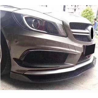 Labbro Anteriore V1 per AMG-Line / A45 AMG HB 2013-2015, Carbonio foto 3