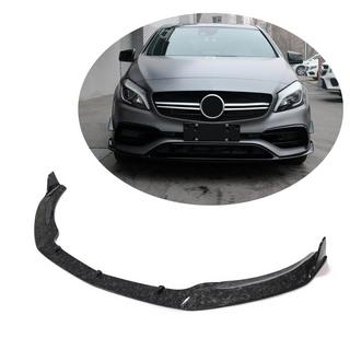 Lip Anteriore Paraurti (per A45 AMG HB 2016-2018, Carbonio) foto 1