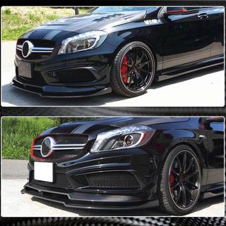 Labbro anteriore Lip V2 (per AMG-Line / A45 AMG HB 2013-2015, Carbonio) foto 3