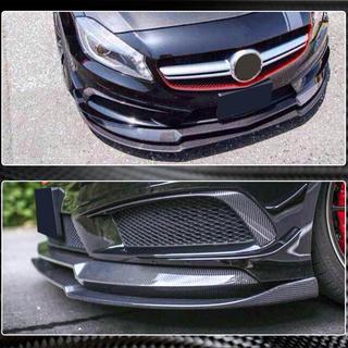 Labbro anteriore Lip V2 (per AMG-Line / A45 AMG HB 2013-2015, Carbonio) foto 4