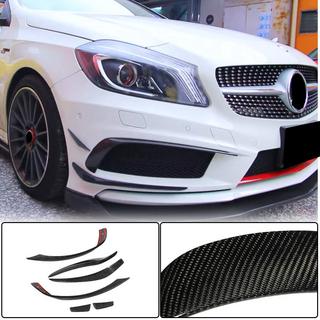 Coperture Paraurti Anteriore in Carbonio (per AMG-Line / A45 AMG HB 2013-2015) foto 1