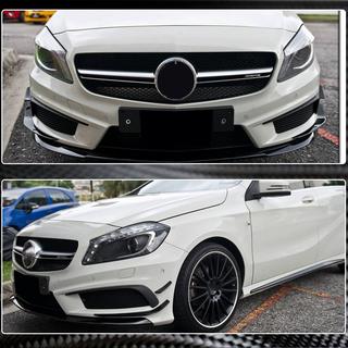 Coperture Paraurti Anteriore in Carbonio (per AMG-Line / A45 AMG HB 2013-2015) foto 3