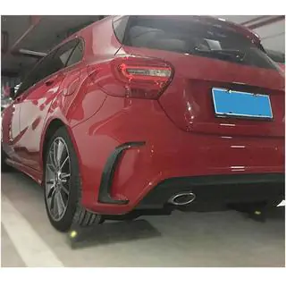 Cover paraurti posteriore per A45 AMG HB 2013-2015 Carbonio foto 2