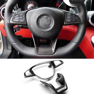 Cover Volante Carbonio Mercedes A-сlass W176 2012-2018 foto 1