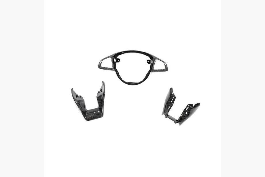 Mercedes A-class W176 2012-2018 Cover Volante Carbonio Foto 3