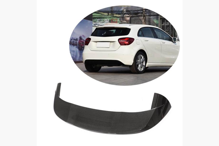 Mercedes A-class W176 2012-2018 Spoiler V5 (per HB, Carbonio) Image