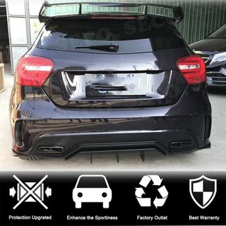 Coperture Flap paraurti posteriore (per AMG-Line / A45 AMG HB, Carbonio) foto 2