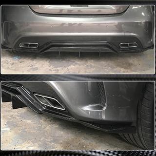Coperture Flap paraurti posteriore (per AMG-Line / A45 AMG HB, Carbonio) foto 4