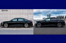 Audi A8 2018- Kit restyling con sostituzione fari (Per S8 2025) foto 2