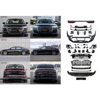 Kit carrozzeria facelift senza sostituzione fari (Per S8 2025) Audi A8 2018-