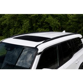 Barre longitudinali al tetto integrate nere OEM (Alluminio) Toyota Land Cruiser Prado 250 2023-