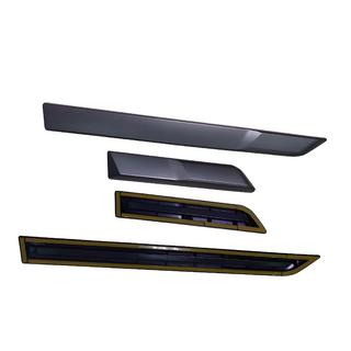 Modanature Porte (Nero Lucido) Toyota Land Cruiser Prado 250 2023- foto 2