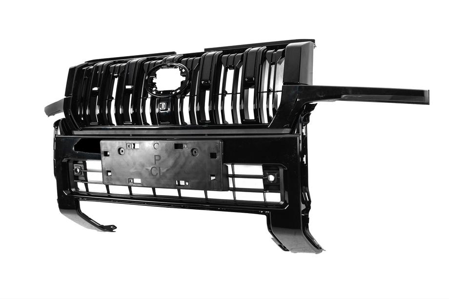 Toyota Land Cruiser Prado 250 2023- Paraurti Anteriore VX Nero Foto 4