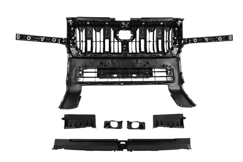 Toyota Land Cruiser Prado 250 2023- Paraurti Anteriore VX Nero Foto 9