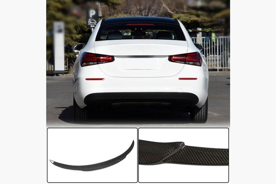Mercedes A-class W177 2018- Spoiler V1 (per SD, Carbonio) Image