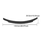 Mercedes A-class W177 2018- Spoiler V3 (per SD, Carbonio) foto 5
