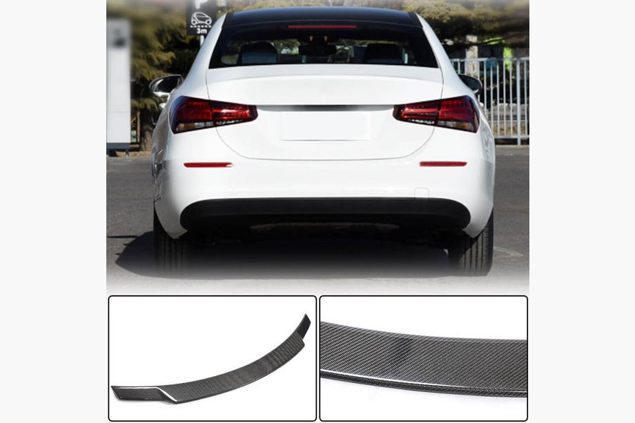 Mercedes A-class W177 2018- Spoiler V3 (per SD, Carbonio) Image