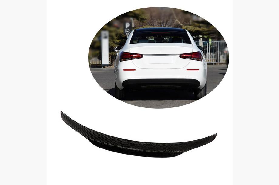 Mercedes A-class W177 2018- Spoiler V4 (per SD, Carbonio) Image
