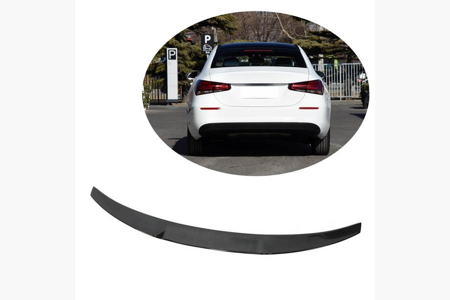 Mercedes A-class W177 2018- Spoiler V5 (per SD, Carbonio) Image