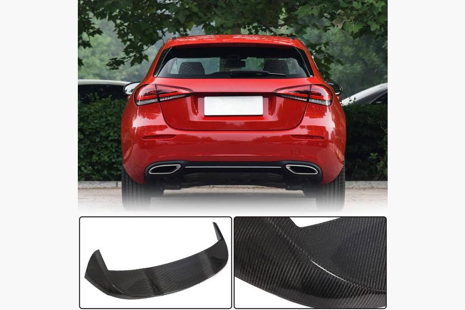 Mercedes A-class W177 2018- Spoiler V1 (per HB, Carbonio) Image