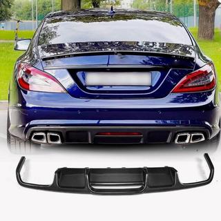 Diffusore Paraurti Posteriore (per Base/CLS63 AMG 2015-2018, Carbonio) foto 1