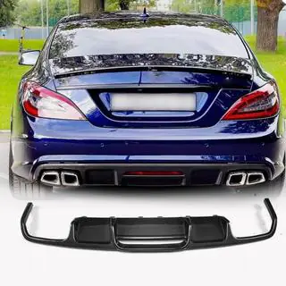Diffusore Paraurti Posteriore (per Base/CLS63 AMG 2015-2018, Carbonio) foto 1