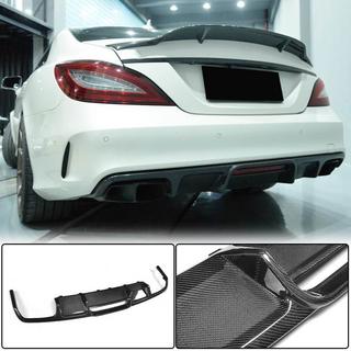 Diffusore Paraurti Posteriore (per Base/CLS63 AMG 2015-2018, Carbonio) foto 2