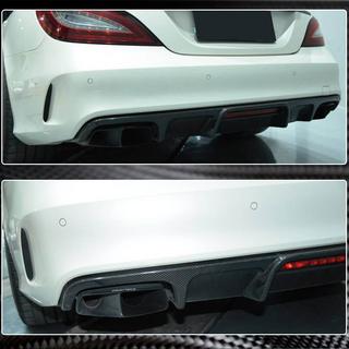 Diffusore Paraurti Posteriore (per Base/CLS63 AMG 2015-2018, Carbonio) foto 3