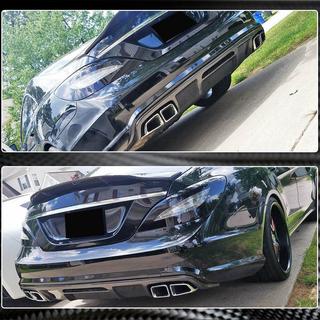 Diffusore Paraurti Posteriore (per Base/CLS63 AMG 2015-2018, Carbonio) foto 4