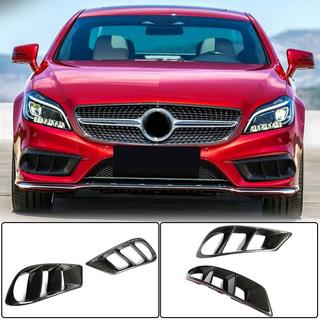 Coperture Paraurti Anteriore in Carbonio (per AMG-Line SD 2015-2018) foto 1
